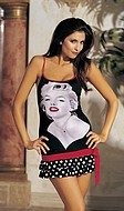 Chemise with Marilyn portrait design